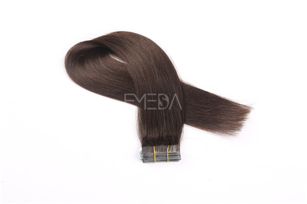 European hair double drawn remy hair extension   ZJ0059